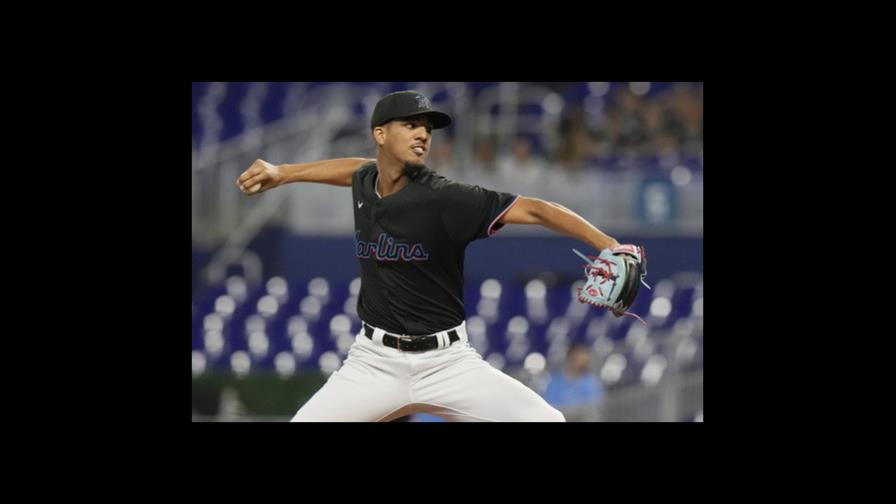 Eury Pérez consigue su 1ra victoria; Marlins ganan para barrer a Nats