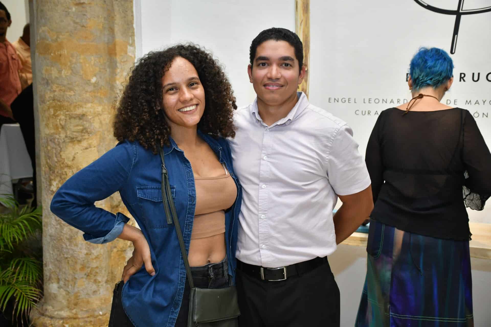 Indira Hernandez y Breidis Tapia.