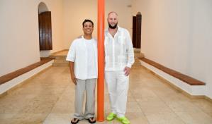 Artista visual Engel Leonardo inaugura exposición "Bahoruco"