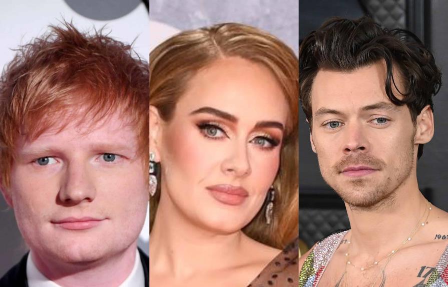 Los artistas más ricos menores de 35 años: Ed Sheeran, Adele y Harry Styles en la lista