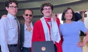 Dayanara Torres y Marc Anthony celebran graduación de su hijo mayor Christian
