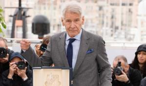 Harrison Ford se despide de Indiana Jones en el Festvial de Cannes