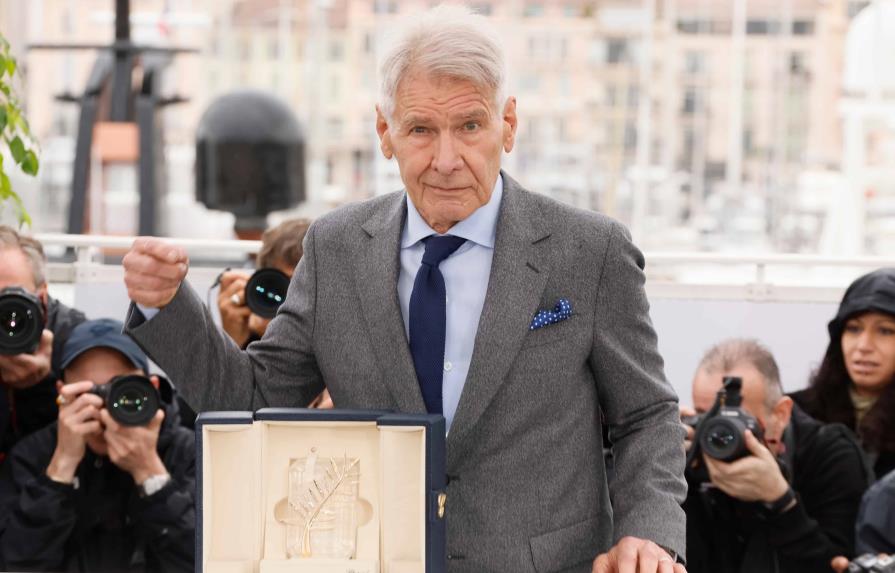 Harrison Ford se despide de Indiana Jones en el Festvial de Cannes