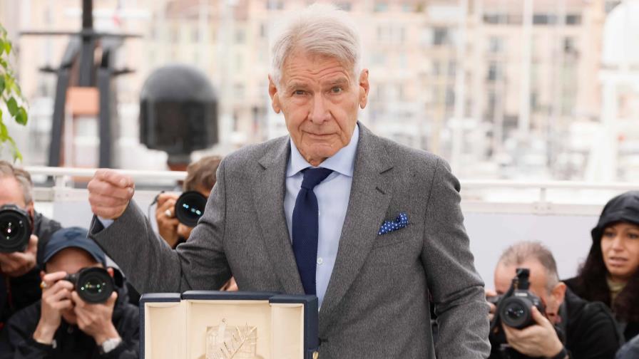 Harrison Ford se despide de Indiana Jones en el Festvial de Cannes