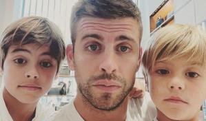 Piqué estaría en shock tras debut de sus hijos en tema Acróstico de Shakira