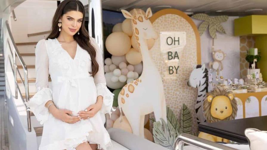 Nadia Ferreira celebra por todo lo alto su baby shower en Miami