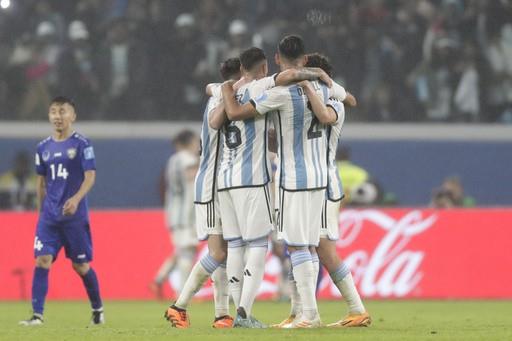 Sub20: Argentina debuta con victoria por sobre Uzbekistán; caen Ecuador y Guatemala