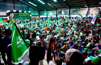 Fuerza del Pueblo juramenta dirigentes de otros partidos en Espaillat