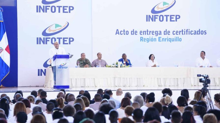 Más de 25 mil personas fueron capacitadas por el Infotep en la Región Enriquillo