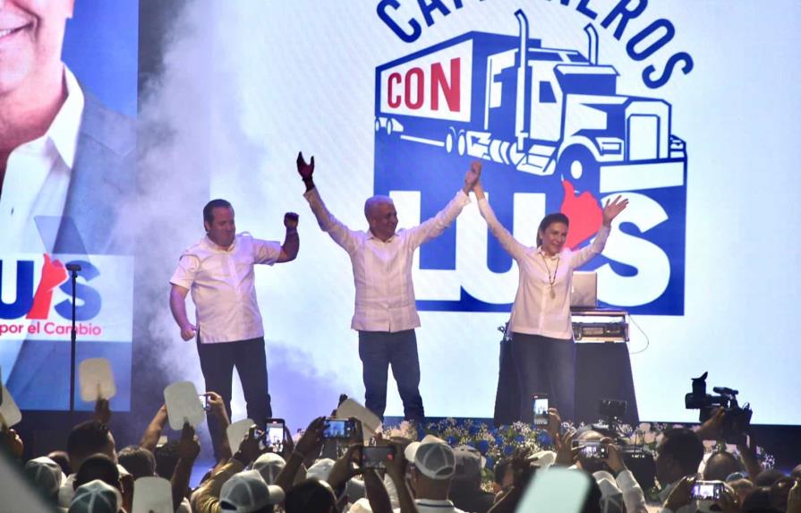 Lanzan el movimiento "Camioneros con Luis" para impulsar reelección de Abinader