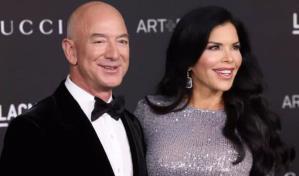 Jeff Bezos y Lauren Sánchez se comprometen en matrimonio
