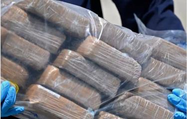 DNCD confisca 58 paquetes de cocaína en el AILA
