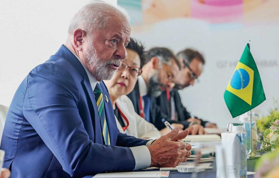Abinader felicita a Lula da Silva por tocar la crisis de Haití durante cumbre del G7