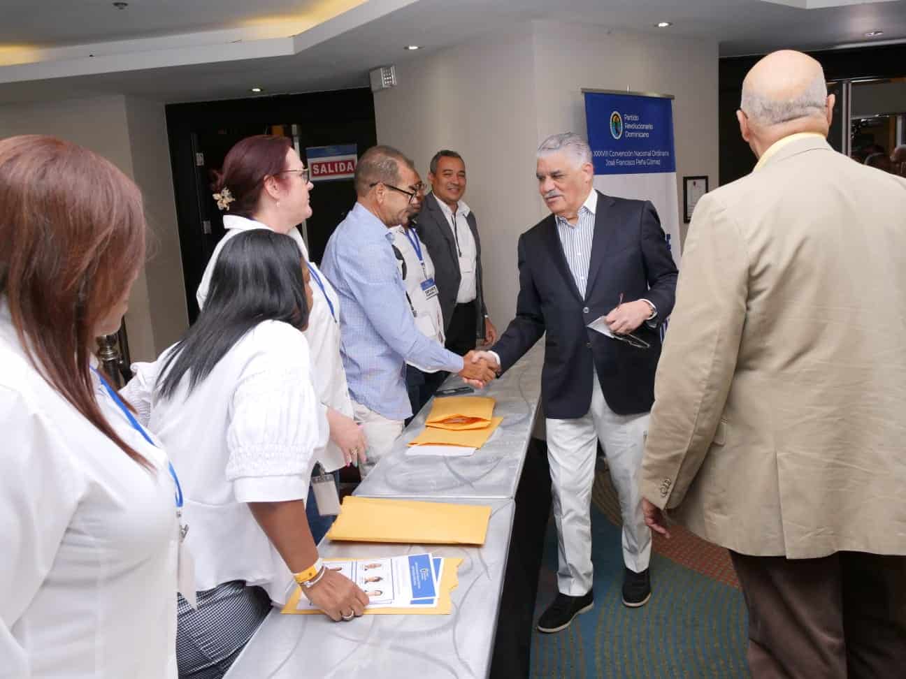 Miguel Vargas en el proceso del PRD.