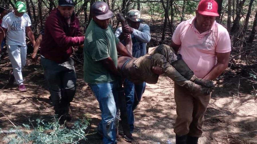 Recuperan cadáver de hombre arrastrado por crecida de cañada en Villa Vásquez Recuperan cadáver de hombre arrastrado por crecida de cañada en Villa Vásquez