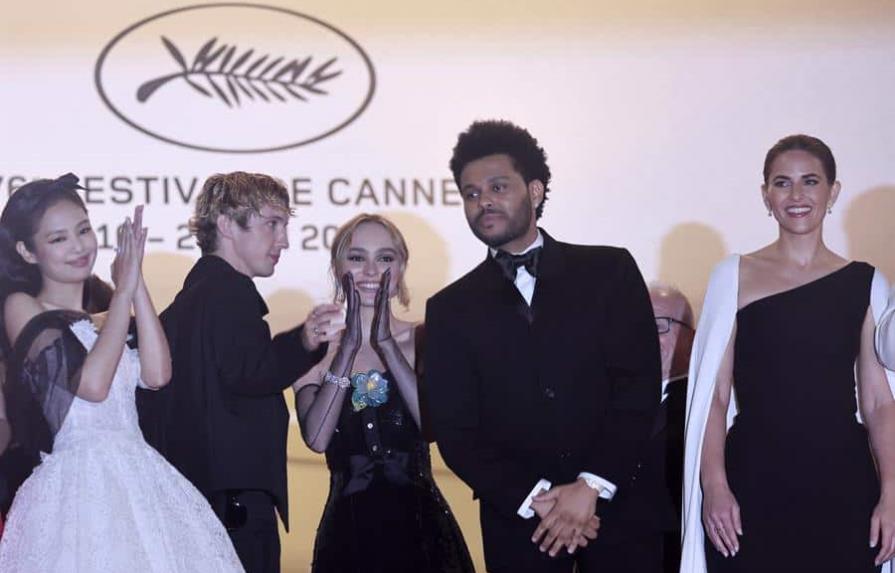 The Weeknd y Lily-Rose Depp en la alfombra roja más pop de Cannes