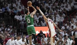 Los Celtics se aferran a la épica y ganan primer partido