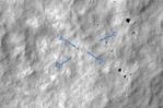 La NASA capta dónde impactó el primer aterrizador lunar privado