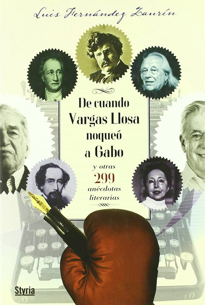 Luis Fernández Zaurín, Styria, Barcelona, 2009, 224 págs. Un anecdotario con 299 entradas. Poco conocido escritor que vendió miles de este libro colocando el chascarrillo vargallosiano en primer lugar. Lo despachó en página y media y siguió con las otras historias.