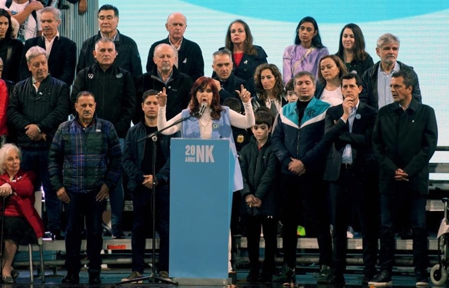Cristina Fernández pide unidad nacional para dejar de lado el programa con el FMI