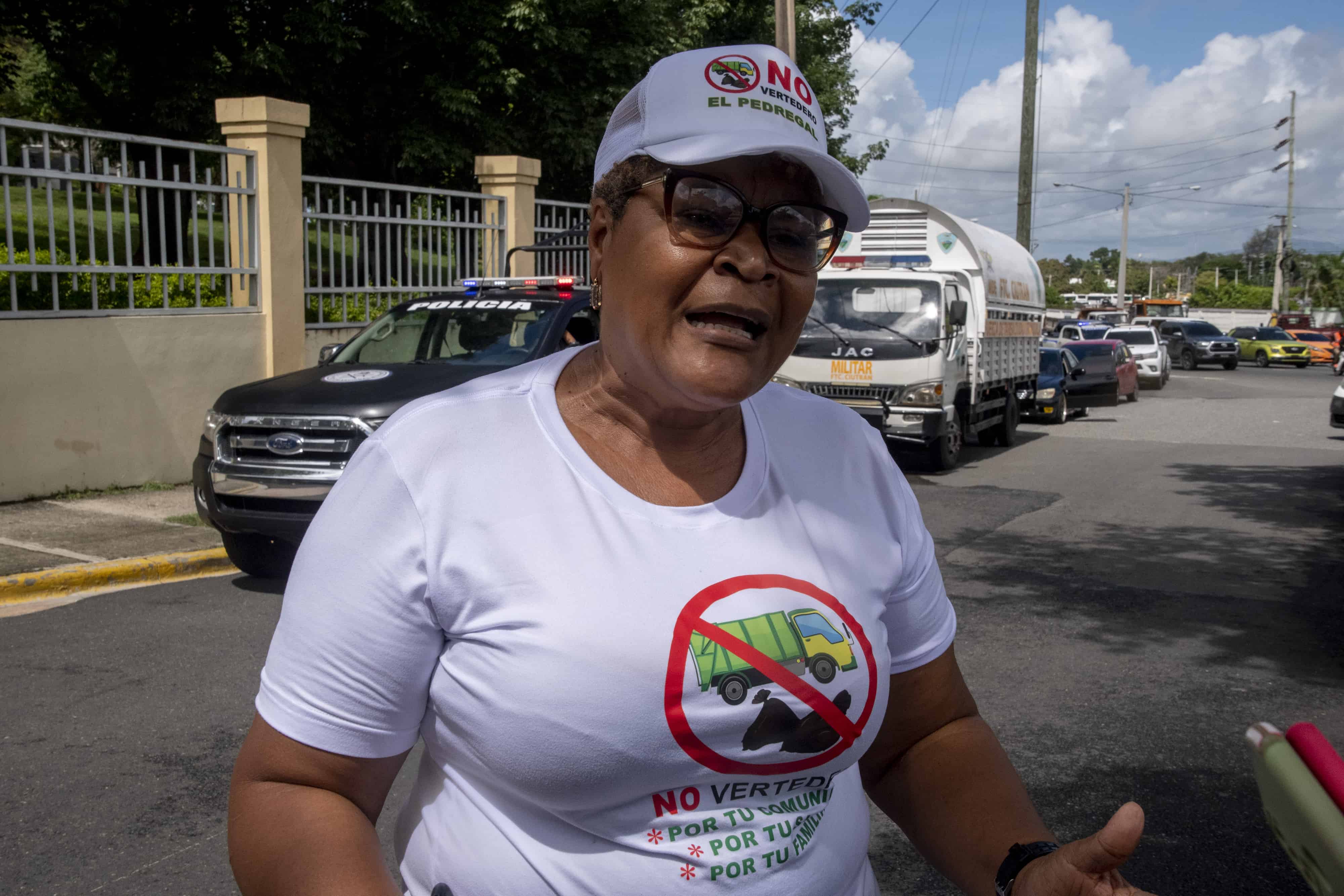 Hilaria Perdomo, presidenta de la Asociación de Juntas de Vecinos de La Cuaba