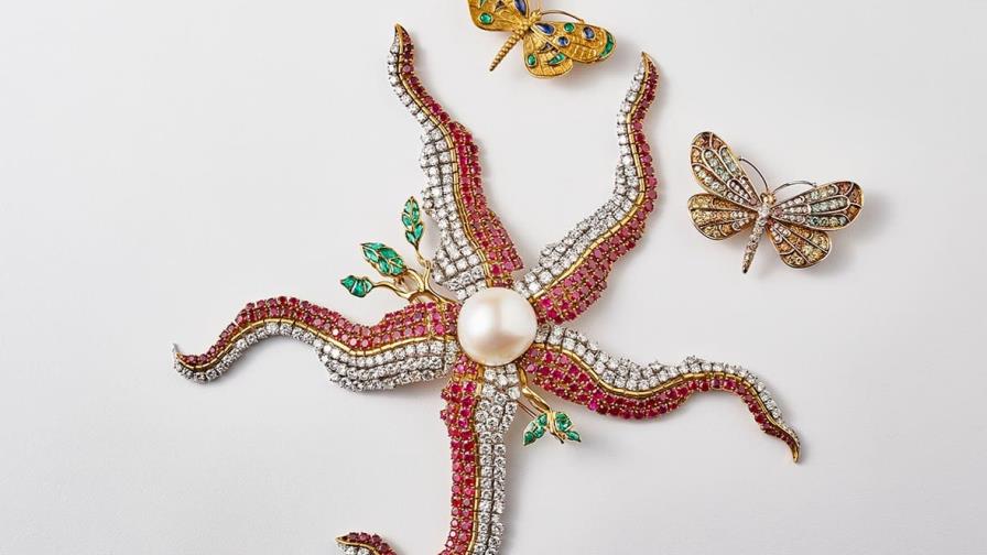 Un broche de estrella de mar diseñado por Dalí sale a subasta por un millón de dólares Un broche de estrella de mar diseñado por Dalí sale a subasta por un millón de dólares