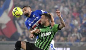 La descendida Sampdoria empata con el Sassuolo