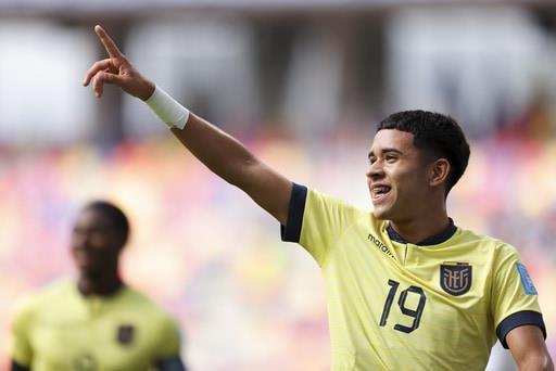 Sub20: Ecuador pasa a octavos de final con goleada histórica ante Fiji