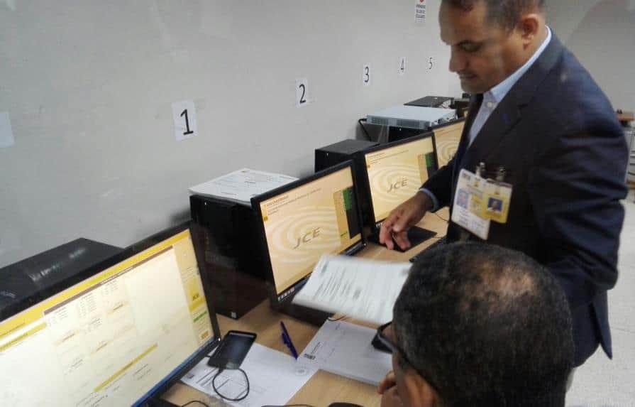 JCE realiza hoy primera prueba local de cómputos para elecciones de 2024