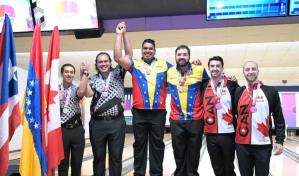 Rovaina y Felice,  de Venezuela ganan oro en Panam de boliche