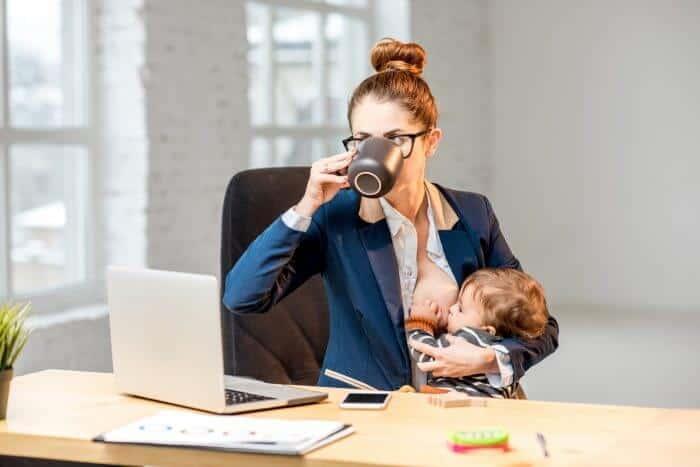 Cómo es regresar al trabajo (positiva) después de dar a luz