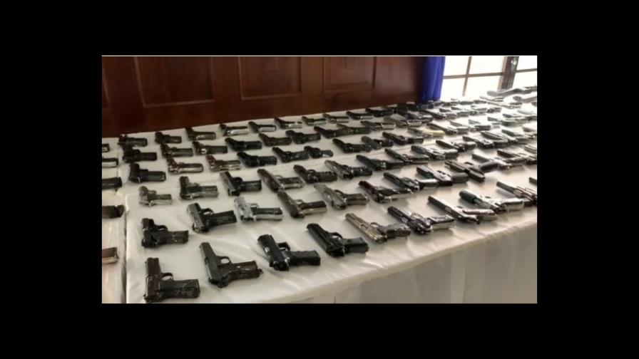 Autoridades sacan 719 armas de fuego de las calles de la provincia Duarte
