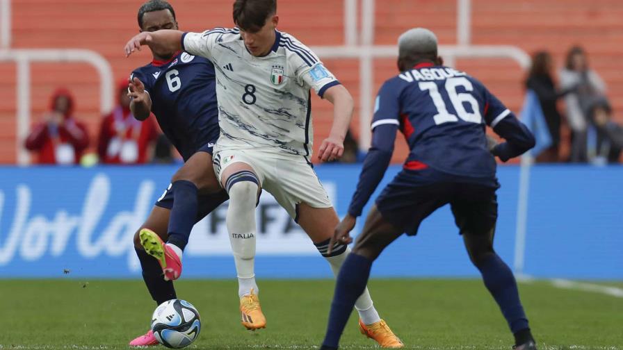 Casadei sentencia a República Dominicana con un doblete y mete a Italia a octavos en Mundial sub-20