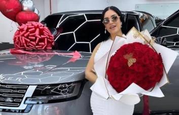 David Ortiz le regala una yipeta a su pareja