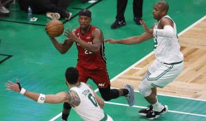 Video | Al Horford insulta a Jimmy Butler en medio del partido