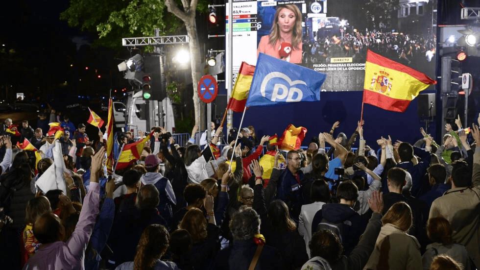 La derecha asesta duro golpe a Pedro Sánchez en test electoral en España