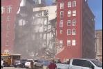 Se derrumba parte de edificio de apartamentos en Iowa; reportan heridos