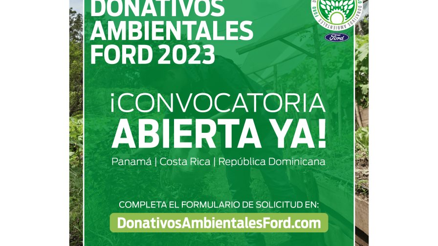 Organizaciones dominicanas pueden impulsarse con Donativos Ambientales Ford