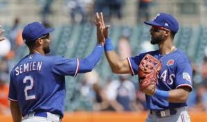 Eovaldi gana 6ta decisión seguida, Rangers derrotan a Tigres