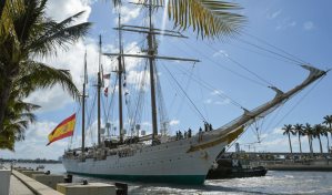 El buque-escuela "Juan Sebastián de Elcano", llega a Santo Domingo la próxima semana