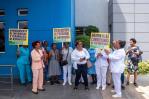 Enfermeras culminan semana de paros con manifestaciones en el Gran Santo Domingo Enfermeras culminan semana de paros con manifestaciones en el Gran Santo Domingo