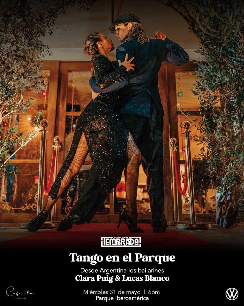 El Cafecito del Parque tendrá una noche de tango y Master Class