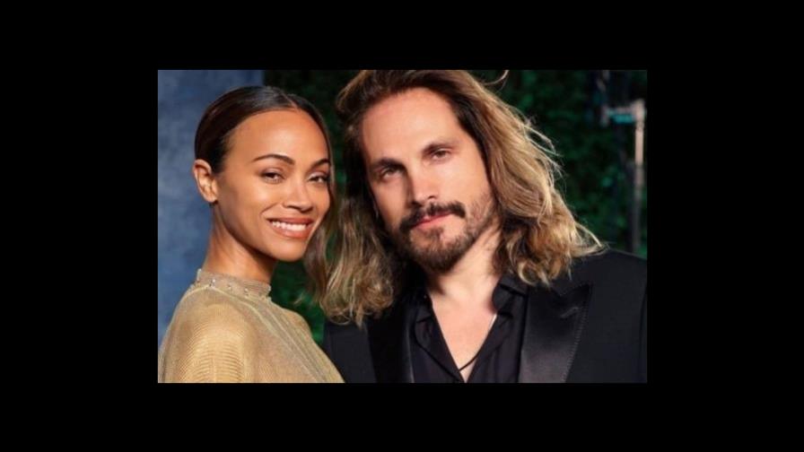 Zoe Saldaña y sus pasos de baile con golpe de cintura junto a su esposo Marco Perego