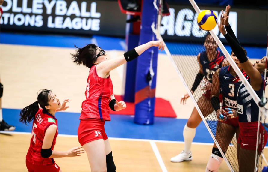 Japón se impone a las Reinas del Caribe en primer juego de la Liga de Naciones