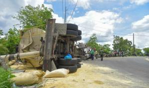 Detienen conductor de patana involucrada en accidente que dejó al menos dos muertos en Hato Mayor