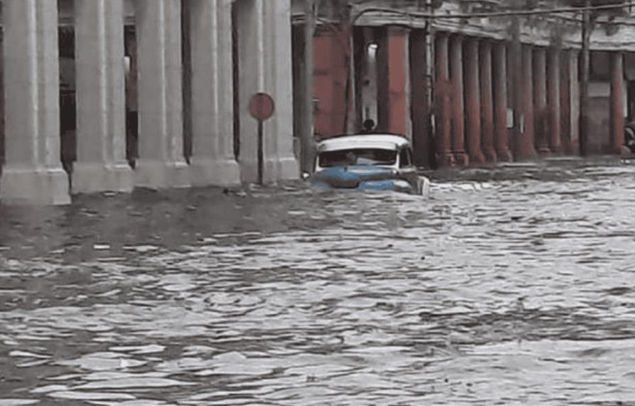 Grandes inundaciones convierten a La Habana en una Venecia