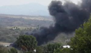 Reportan fuego en el muelle de Luperón, Puerto Plata