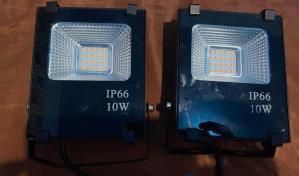 Se roban 13 lámparas del parque que bordea arroyo Gurabo en Santiago