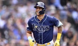 José Siri conectó cuadrangular en la victoria de Rays