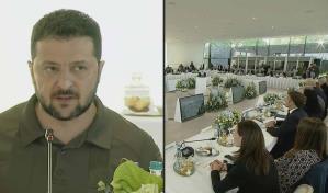 Europa se reúne con Zelenski en Moldavia en un desafío a Putin